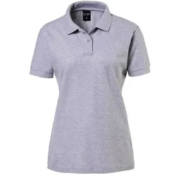 EXNER Damen Poloshirt, Polokragen, 3-Knopf, leicht tailliert
