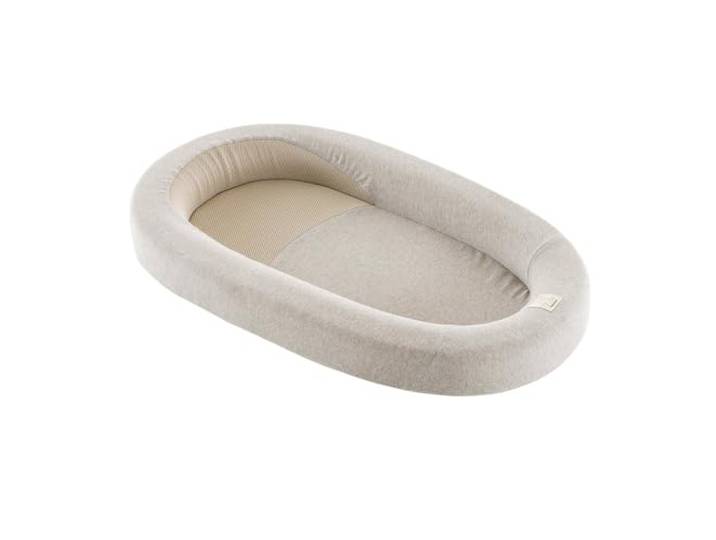 TRÄUMELAND Babynest HOME – atmungsaktives und weiches Babynest mit 3D-Luftpolster – Tragbare Schlafunterlage – Ideal für Neugeborene – Komfort & Sicherheit für Zuhause & unterwegs