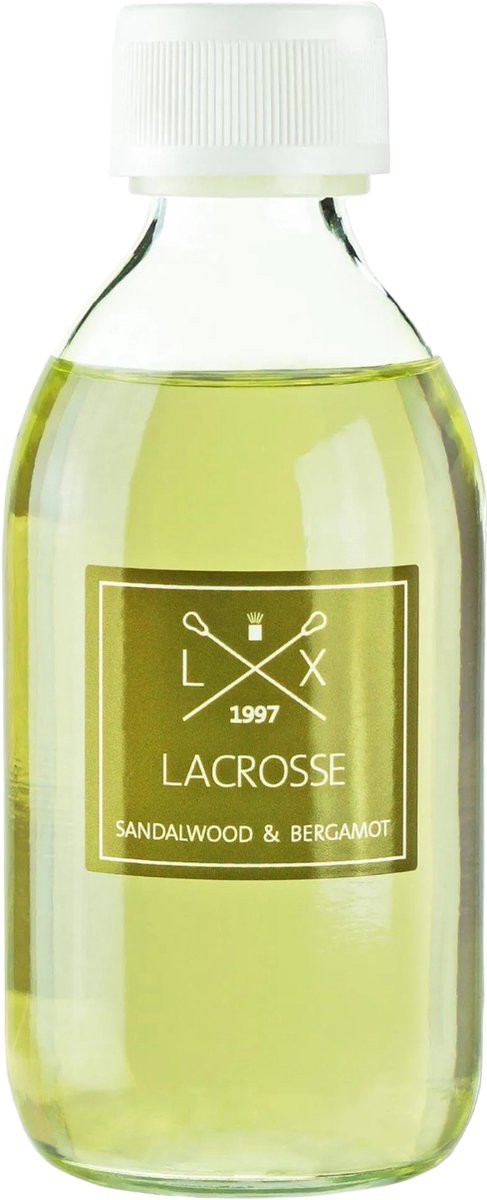 Lacrosse Geurdiffuser refill Sandalwood & Bergamot 250ml