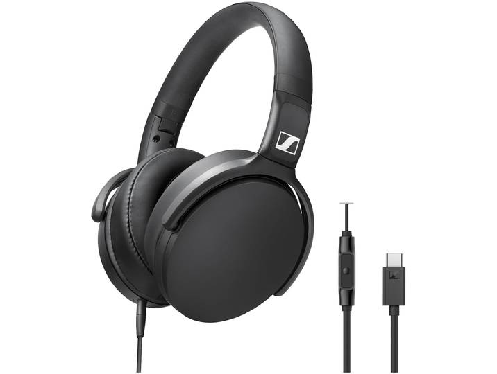 Sennheiser HD 400U Over-ear hoofdtelefoon Zwart