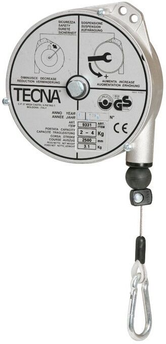 Federzüge TECNA der Serie 9338, 6 - 8 kg