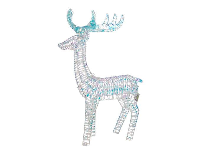 Lampadaire de Noël Cerf Arc-en-ciel 60cm LED incluse - Niji