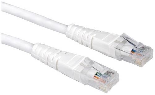 Value 21.99.1536 RJ45 Patchkabel CAT 6 U/UTP 1.00m Weiß