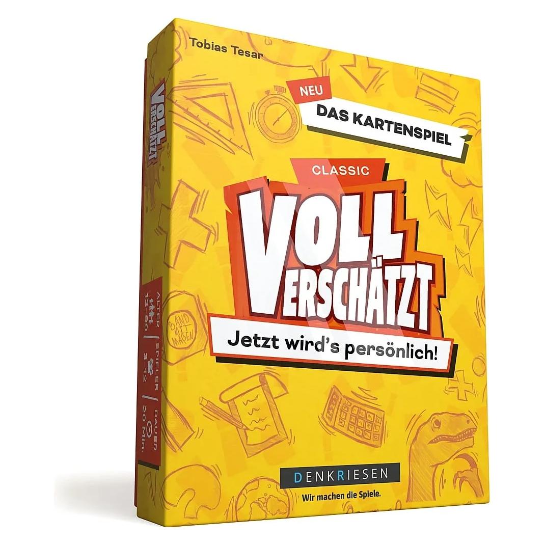 Denkriesen Voll Verschätzt Kartenspiel Classic (Deutsch, 3 - 12 Spieler) (VV3001)