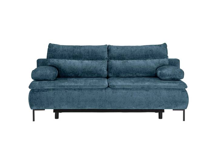 Novel Boxspringsofa, Petrol, Metall, Füllung: Schaumstoff, 202x93x100 cm, Stoffauswahl, Wohnzimmer, Sofas & Couches, Schlafsofas, Schlafsofas mit Bettkasten