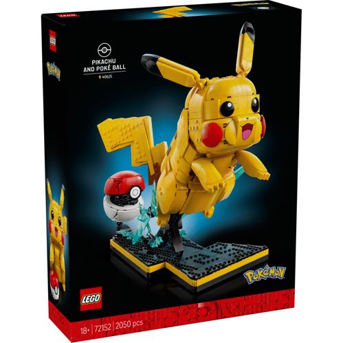 LEGO Pokemon 72152 Pikachu und Pokeball