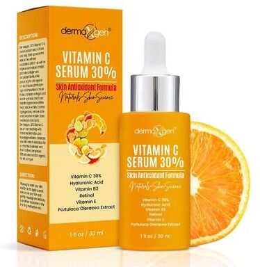 All Categories Goods Dermaxgen Vitamin C Serum With Hyaluronic Acid & Vitamins B3 + E Anti Aging Facial Treatment Dermaxgen Vitamin C Serum With Hyaluronic Acid & Vitamins B3 + E Anti Aging Facial Treatment