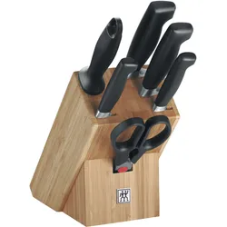 Messerblock ZWILLING VIER STERNE (LBH 36x16x15 cm) - braun - LBH 36x16x15 cm