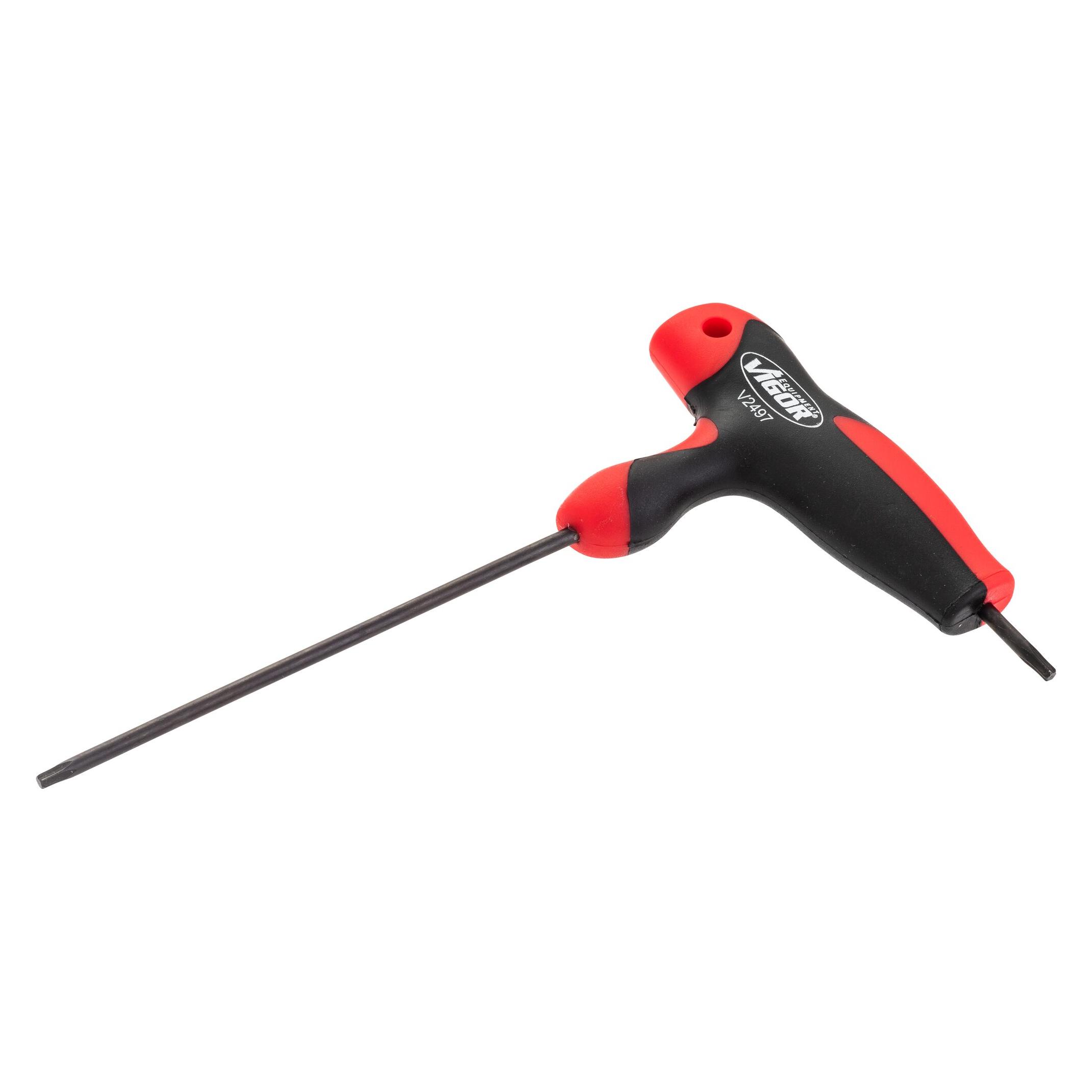 Vigor T-Griff Schraubendreher V2497 T Profil T10 (TX) (V2497)