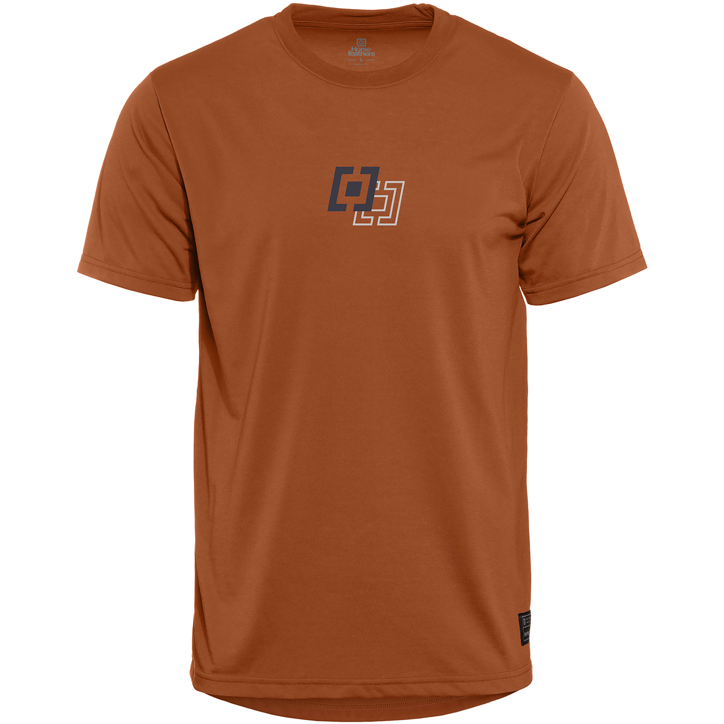 Horsefeathers Fury Herren T-Shirts braun Größe S Mountainbike Elastisch