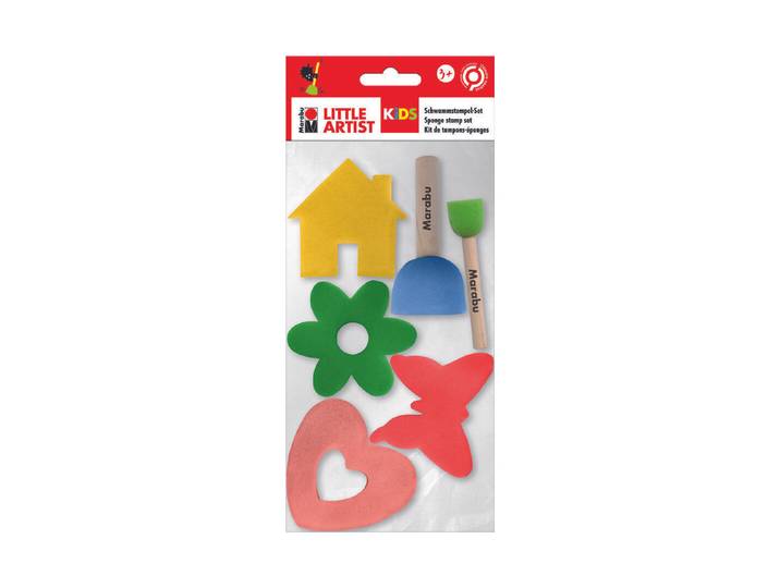 Marabu Kids Schwammstempel Set