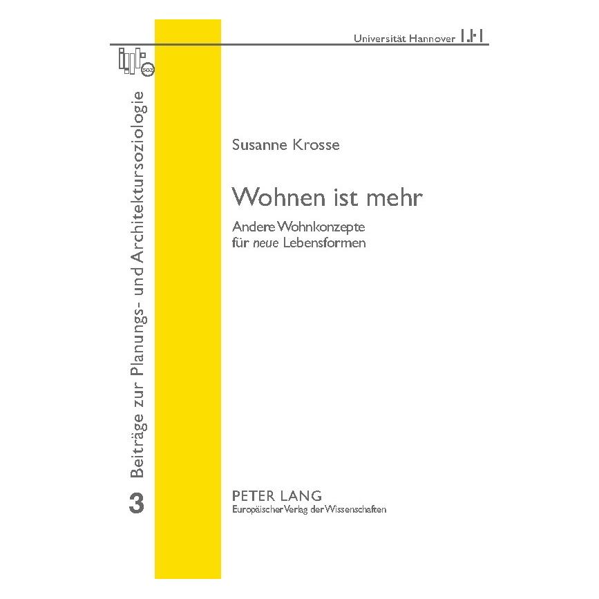 Peter Lang Krosse:Wohnen ist mehr (Deutsch, Softcover, Susanne Krosse) (46991466)