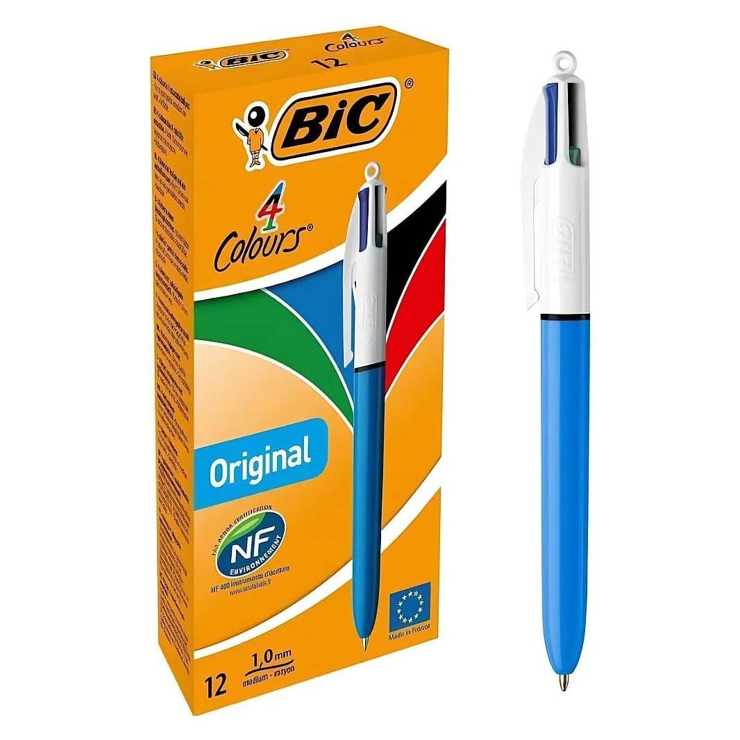 Bic Kugelschreiber 4 Colours Original 0.32 mm 12 Stück (12x) (982866)