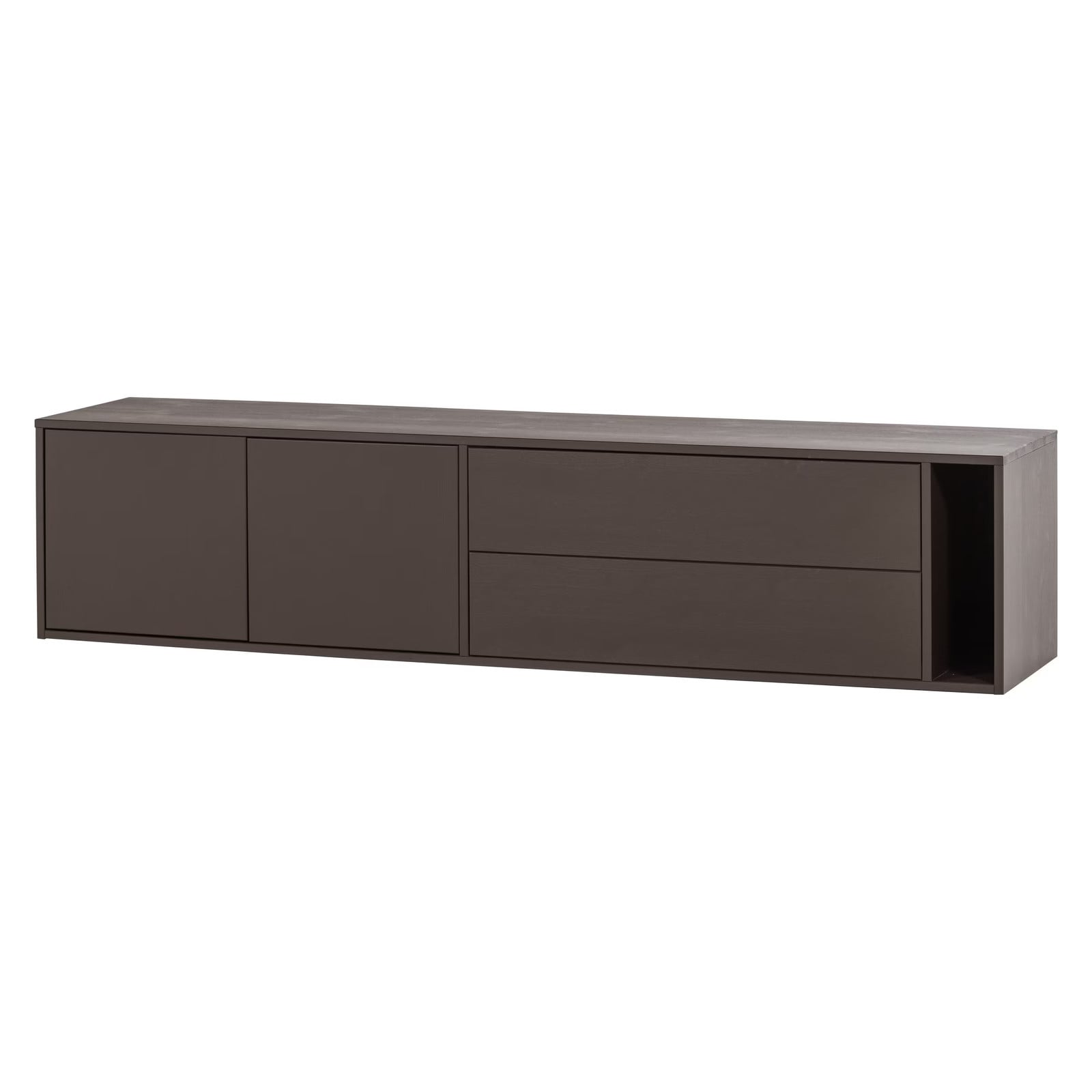 vtwonen TV-meubel Settle Down Grenenhout, Middenbruin, Breedte: 200 cm
