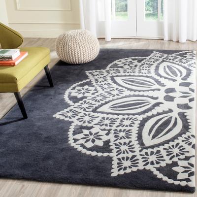 SAFAVIEH Handmade Allure Lucile Modern Floral Wool Rug