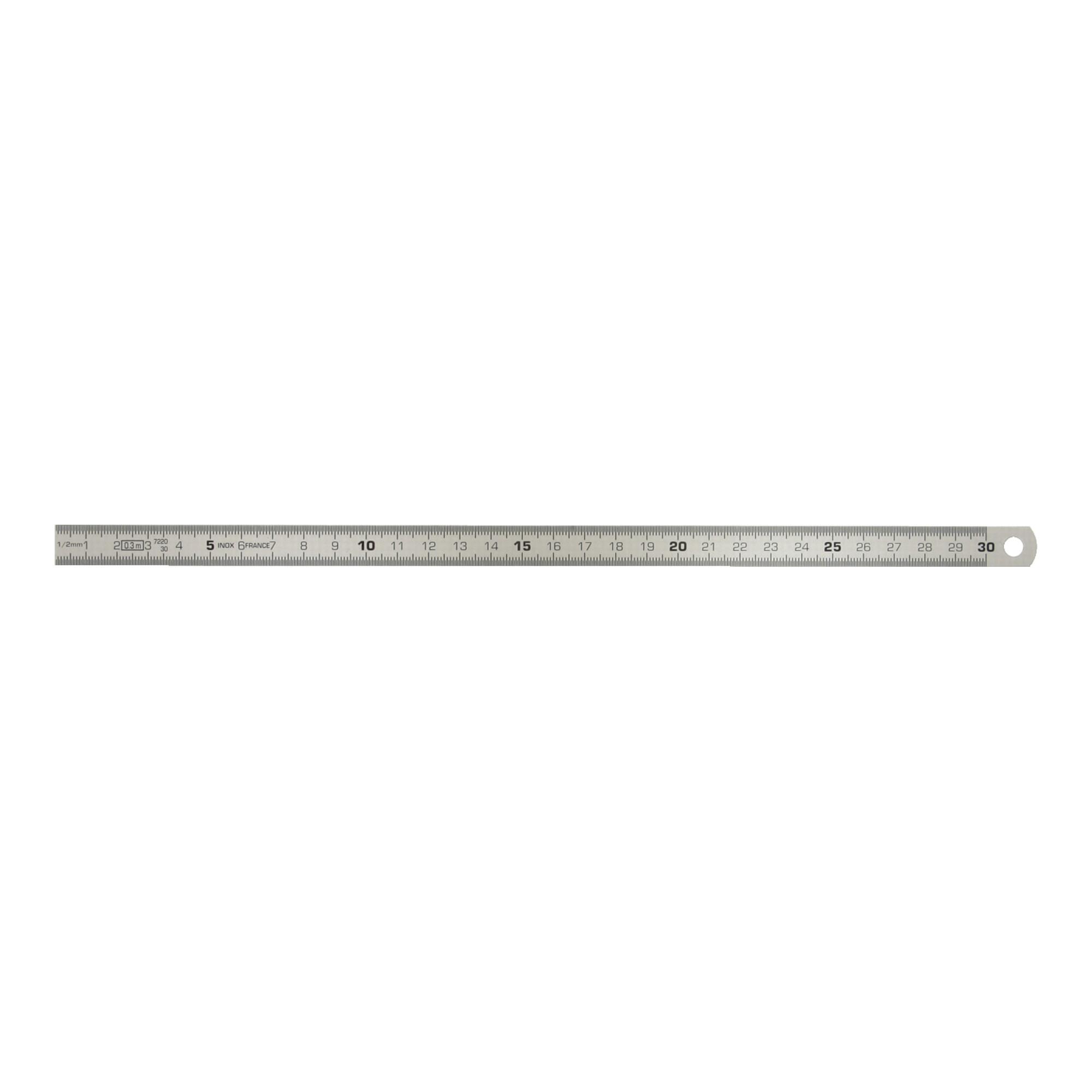 KS Tools Flexibler Stahlmaßstab, 200mm (300.0102)