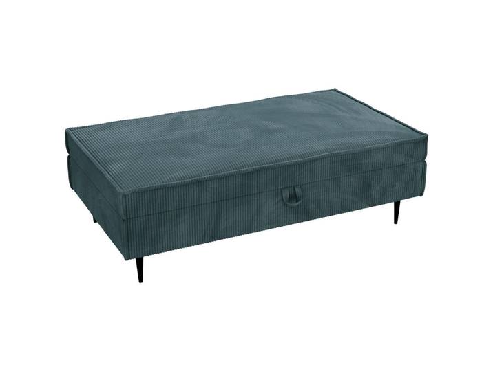 Livetastic Hocker, Petrol, Metall, rechteckig, 135x45x75 cm, Made in EU, Stauraum, Wohnzimmer, Sessel, Hocker, Sitzhocker