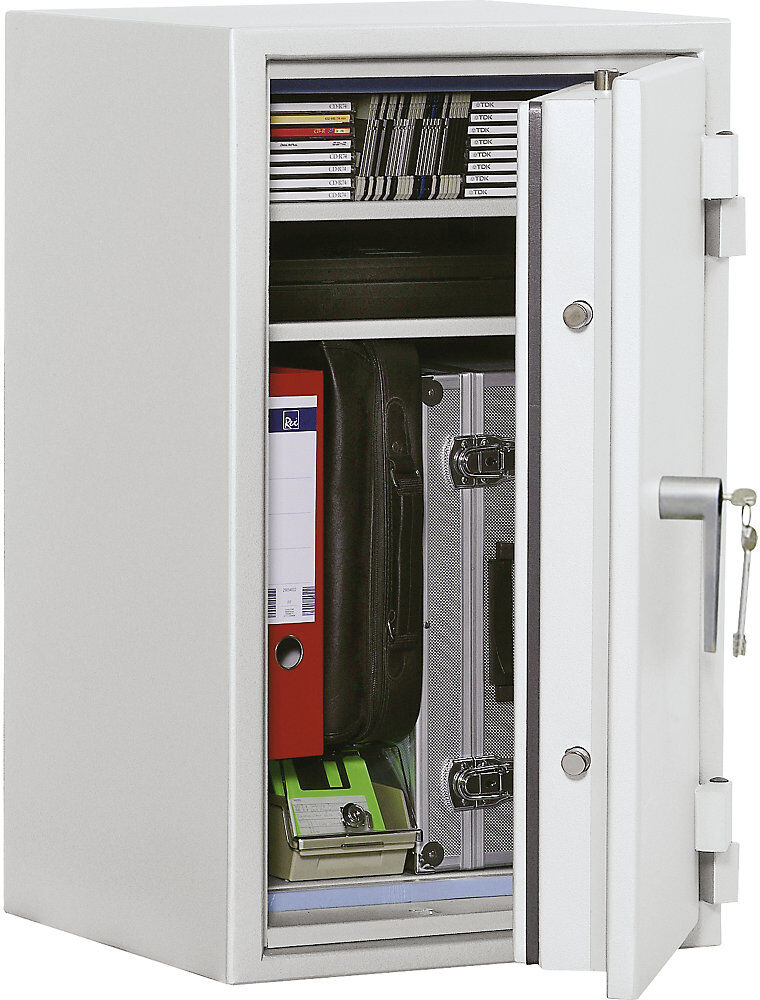kaiserkraft Feuergeschützter Sicherheitsschrank, VDMA B, S2, S 60 P, HxBxT 380 x 463 x 427 mm