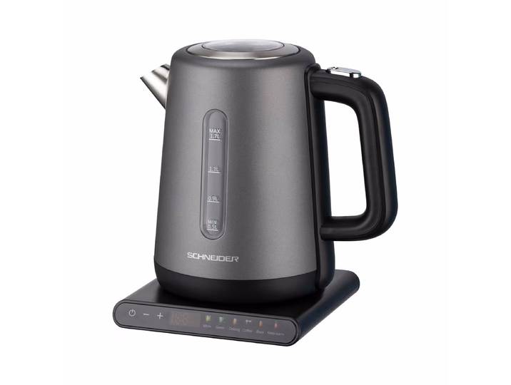 Schneider KTL-1789D Wasserkocher – schwarz / grau