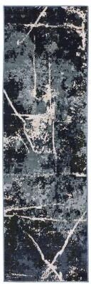 Style Haven Caldon Contemporary Abstract Blue Area Rug