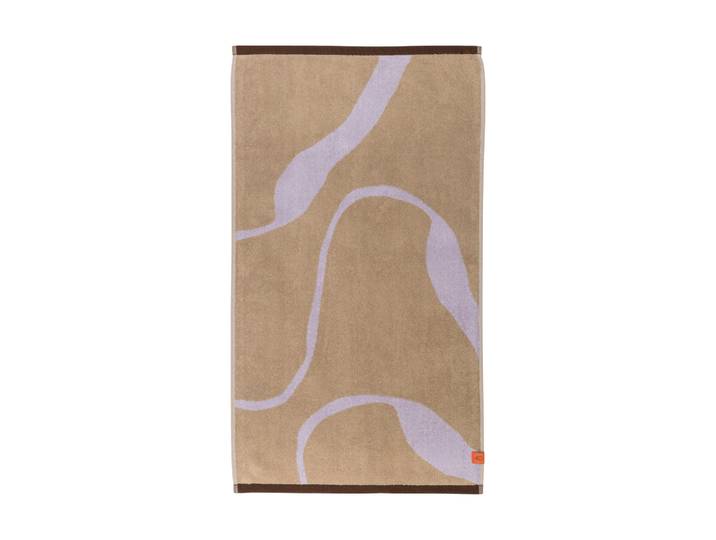 Mette Ditmer Nova Arte badhanddoek 70x133 cm Sand-lilac