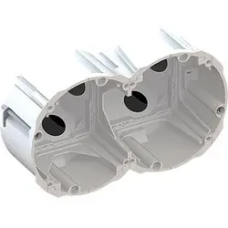 KAISER 9298-21.02 Quickbox ECON® 2x1, luftdicht, für Hohlwände 92982102  - 10 Stück