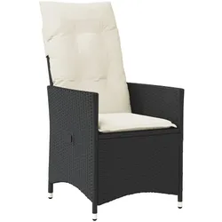 vidaXL, Gartenlounge, Holzborn (Ohne Fussablage (Poly-Rattan))