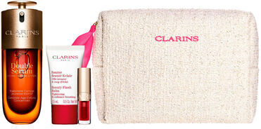 Clarins Coffret Double Serum Baume Beauté Éclair