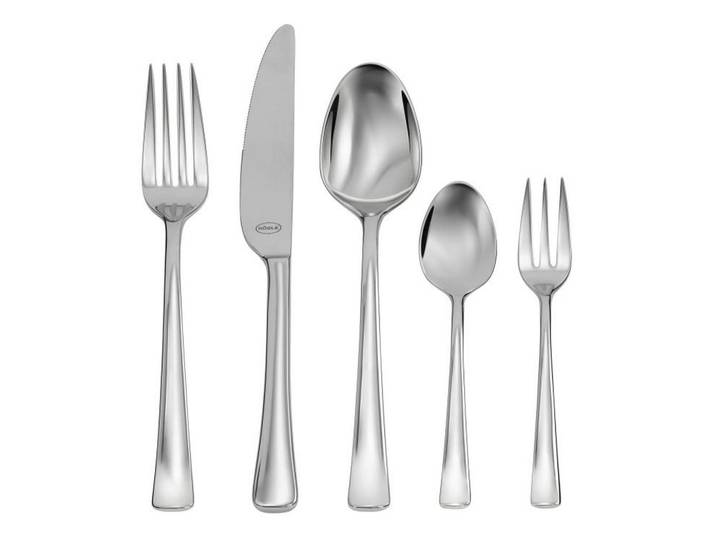 Rösle Besteckset Desio, Edelstahl, Metall, 60-teilig, 40x5.0x52.0 cm, rostfrei, Essen & Trinken, Besteck, Besteck-Sets