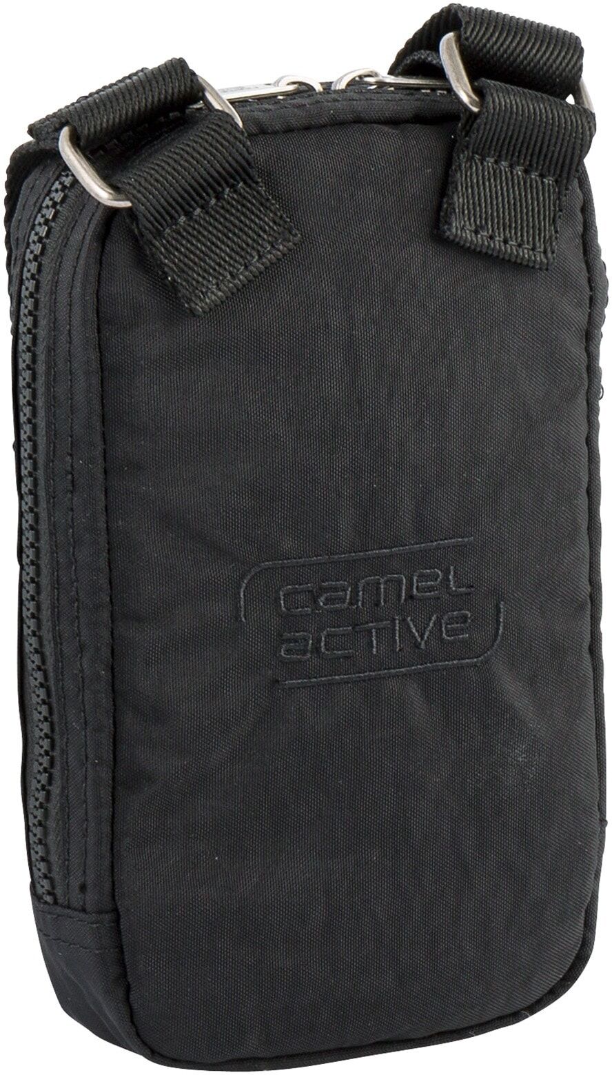 camel active "Journey" aus leichtem robusten Nylon, funktional perfekt für alle Lebenslagen schwarz B/H/T: 11,5cm x 19,5cm x 4cm