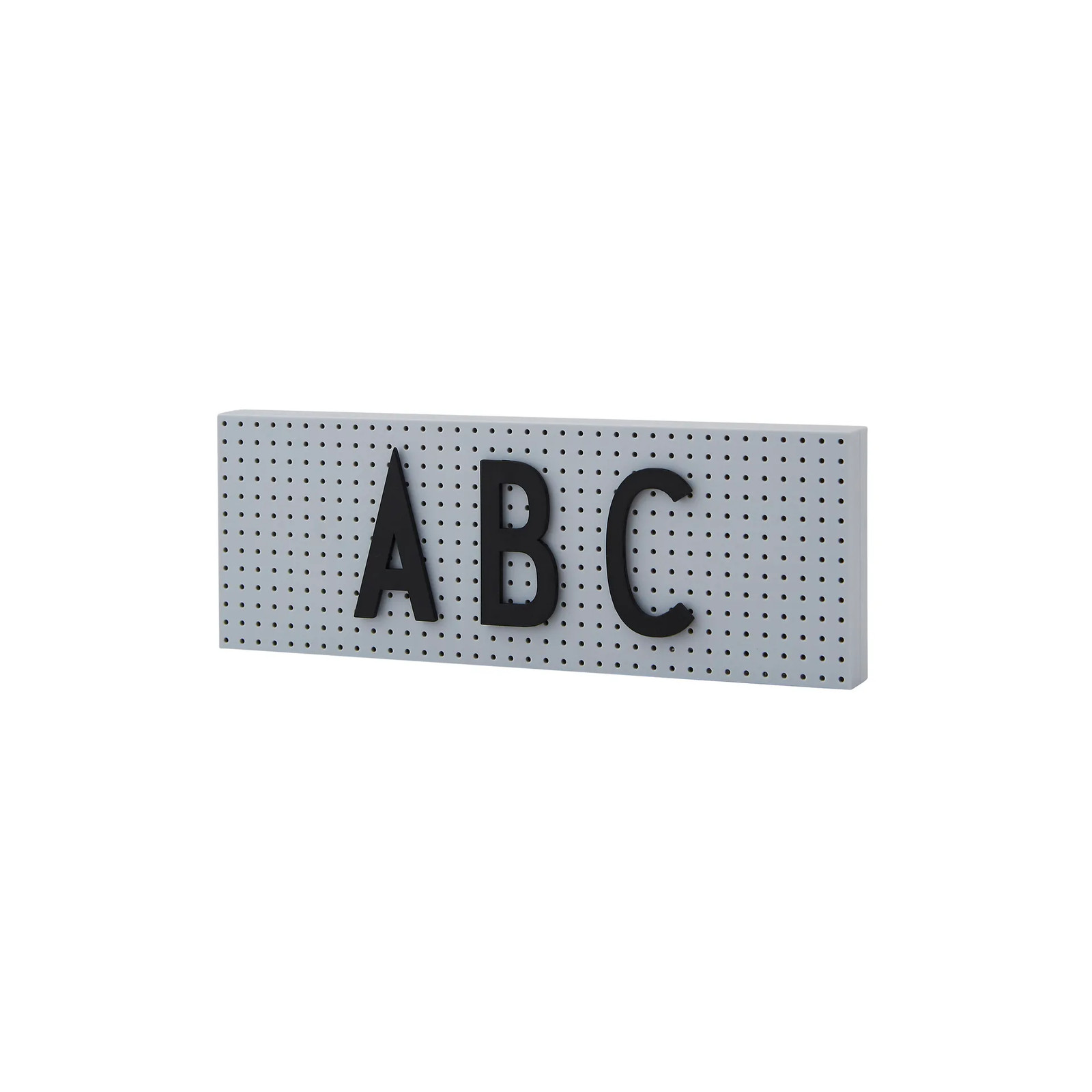 Design Letters letterbord klein grijs voor op tafel