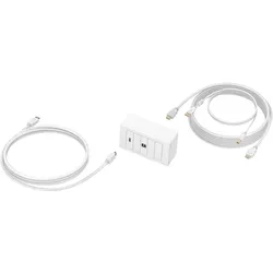 Vision Techconnect Faceplate (3 m), Videokabel, Weiss