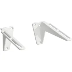 LAUFEN Sonar Winkelträger-Set für Sonar Waschtisch-Schalen, weiß, H8943400000001