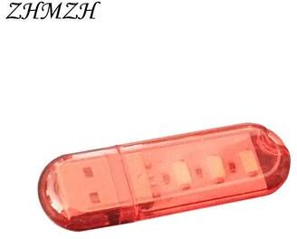 Uplift Picks Portable Mini USB LED Reading Light For Power Banks Laptops Travel red B