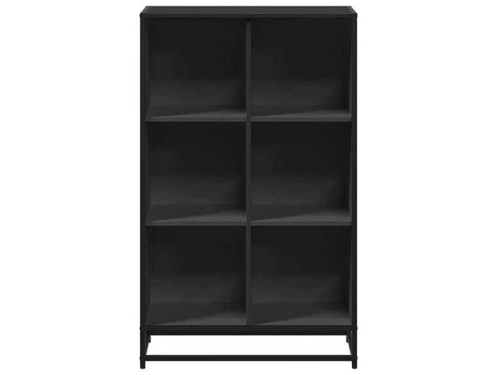 MEUBLE DE SEJOUR Noir - MODE Bibliothèque salon - noir 65 5x33x107 5 cm bois d'ingénierie Nettoyer facile_09_4653
