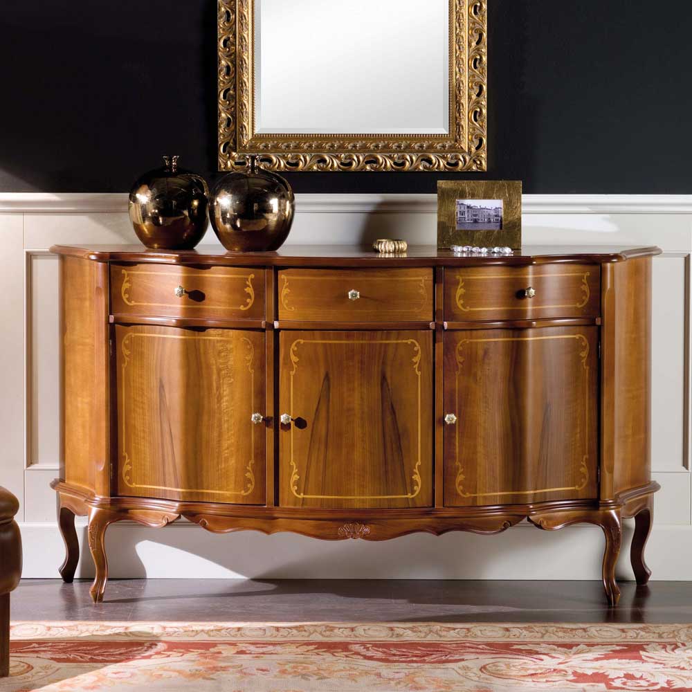 Pharao24.de Anrichte im Barock Design 165 cm