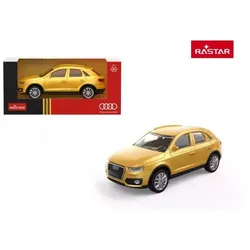 Audi Q3 Metallmodellauto 1:43, gold