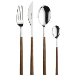 Pintinox Cutlery set 24 pieces Sushi Queen Mahogany , Besteck, Braun