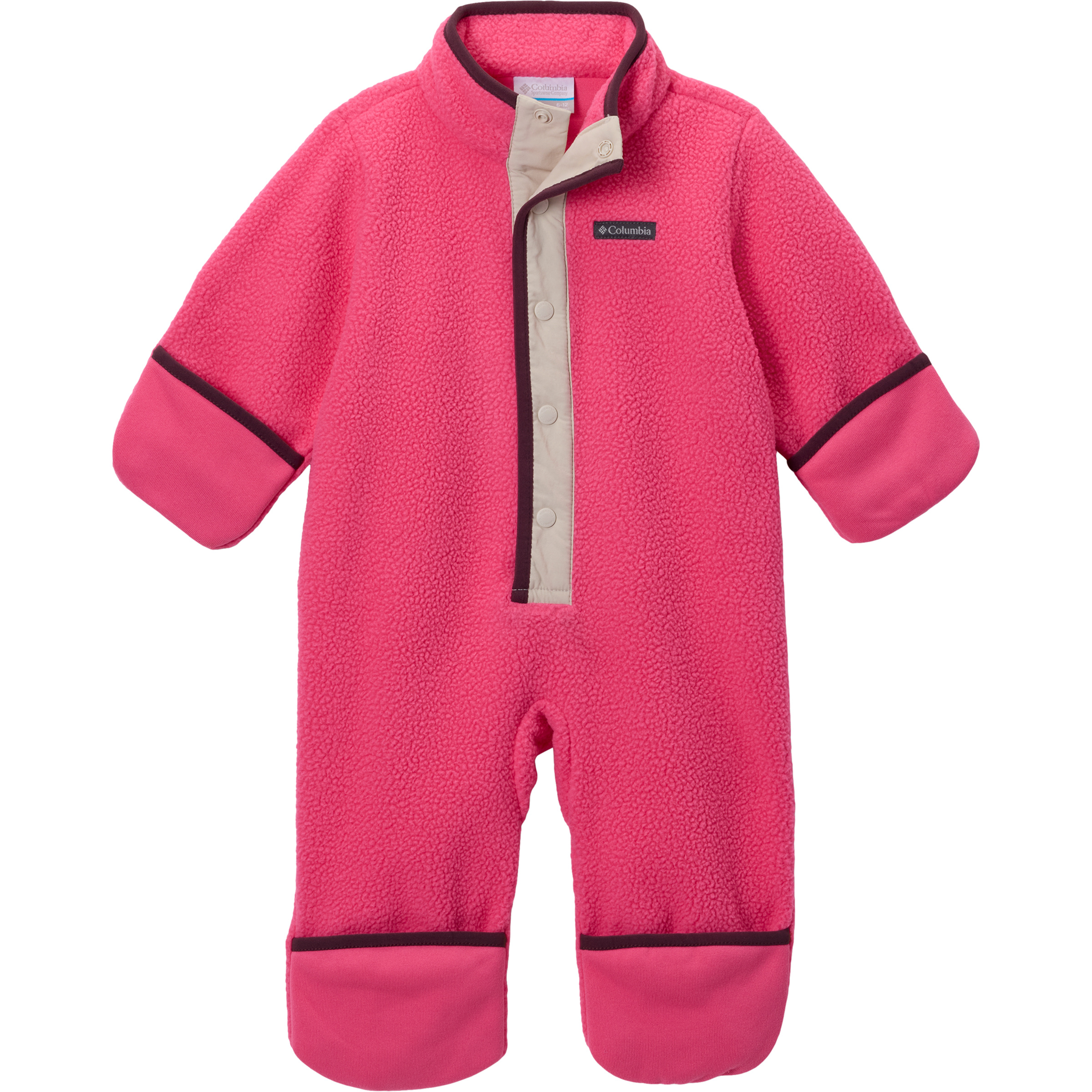 Columbia Helvetia Bunting Overall Kinder Overalls pink Größe 74 Lifestyle Atmungsaktiv