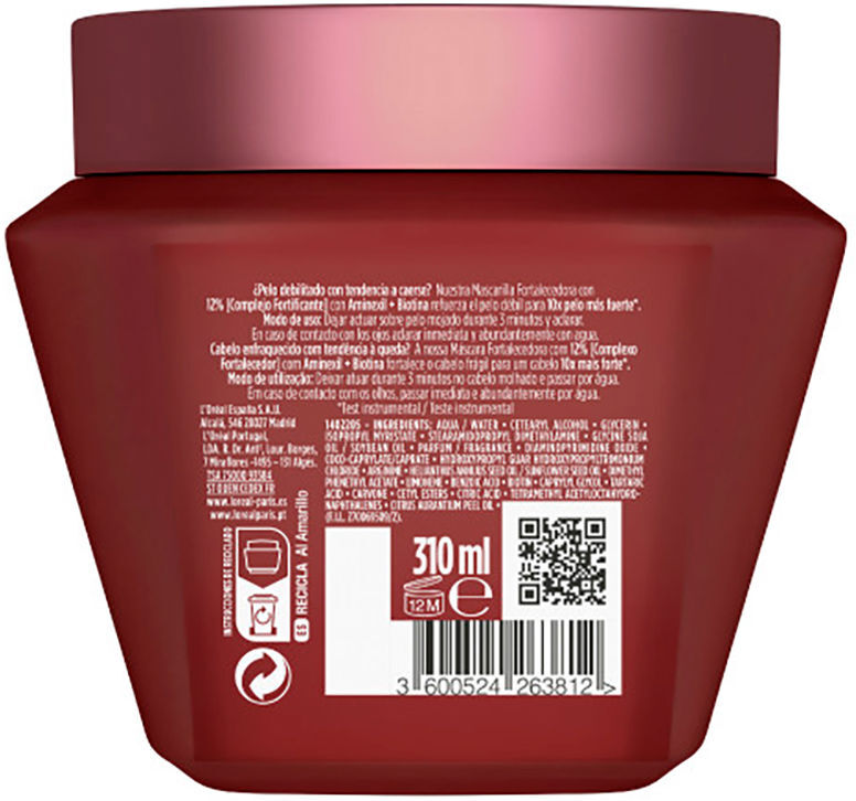 L'Oréal París Elvive Full Resist mascarilla fortalecedora 310 ml