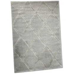 Uni-Teppich Glace Beige 160 x 230 cm