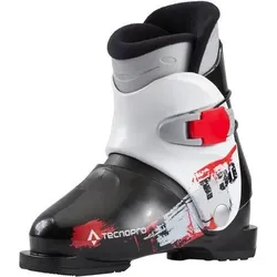 TECNOPRO Kinder Skischuhe T30, Größe 17 1⁄2 in Schwarz Schwarz