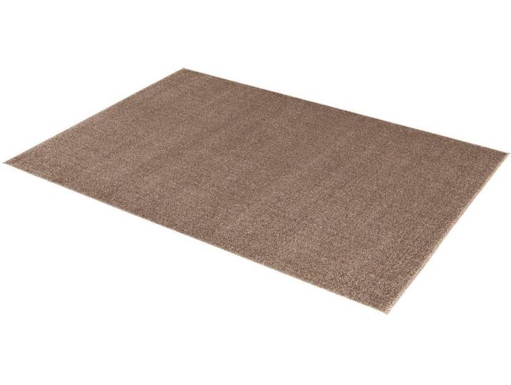 Teppich ASTRA Samoa Uni Gr. 1, braun (erdfarben), B:67cm H:20mm L:130cm, Kunstfaser, Teppiche, Teppich, hochwertiger Kurzflor in vielen Farben, Wohnzimmer