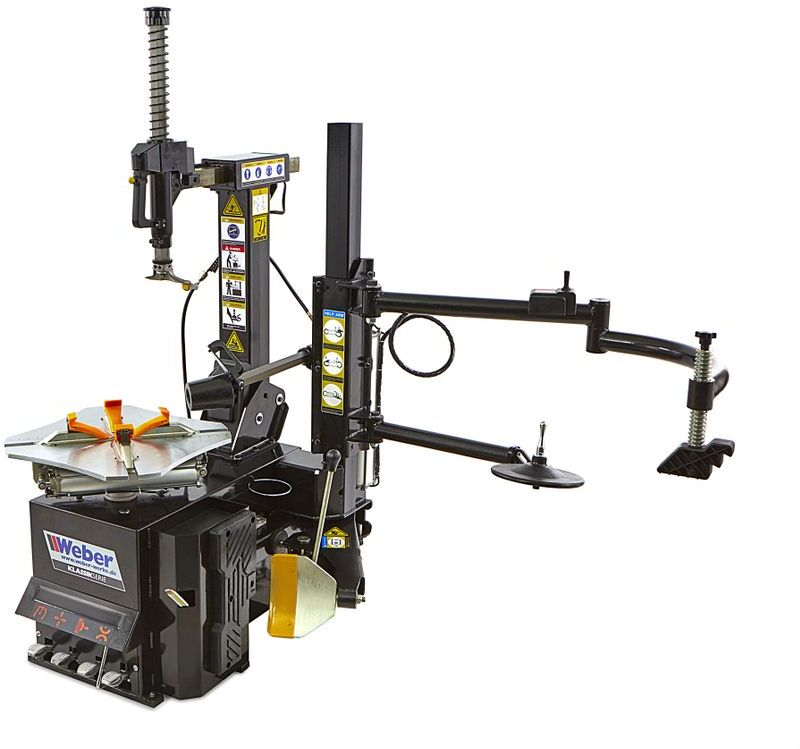 Smontagomme Weberwerke Profi con braccio ausiliario - HEAVY DUTY - 140092A-V-1 e 40095 H-1024