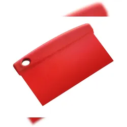 Stil Casa, Set 2 Teigrückschaber, Technopolymer, 23,7x12 cm, Rot.