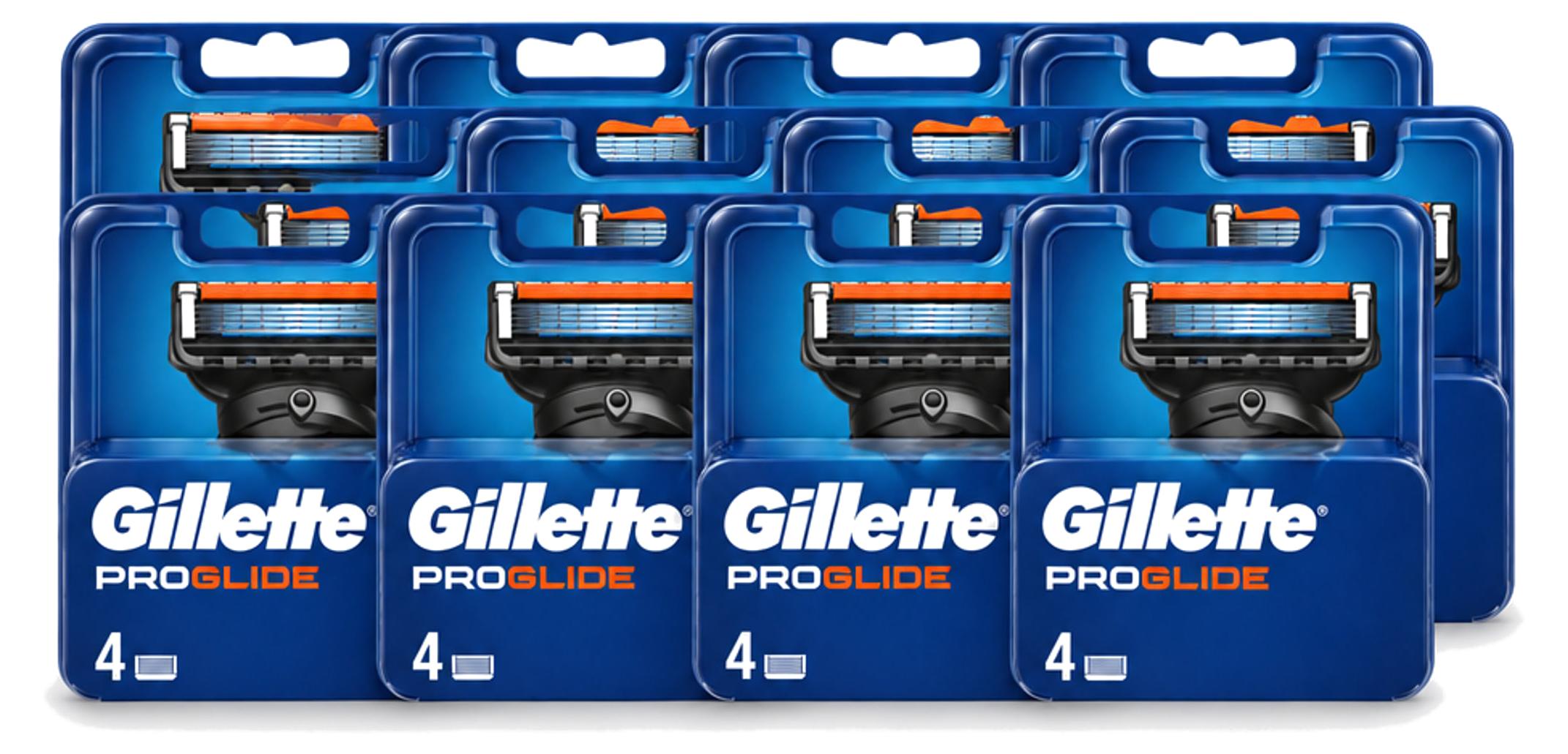 12 x Gillette Fusion5 ProGlide Ersatzklingen - Vorteilspackung - 12 Stücke