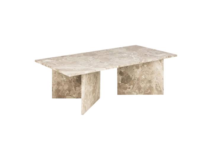 Klubtisch Vega, Johann Jakob, beige, Holz