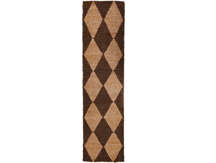 Teppich Lotri natur Symmetrie Mischgewebe 60 x 230 cm - Teppich