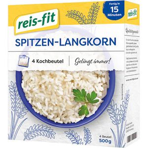 Reis-Fit Reis Spitzen-Langkorn, 4 Kochbeutel, 500 g