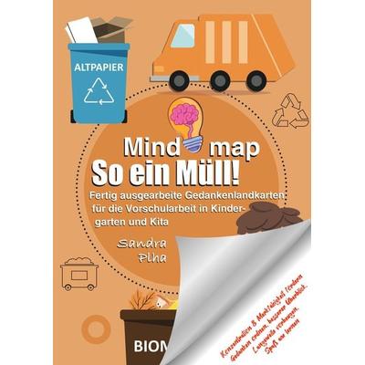 KitaFix-Mindmap So ein Müll! (Fertig ausgearbeitete Gedankenlandkarten für die Vorschularbeit in Kindergarten und Kita), Taschenbuch von Sandra Plha,